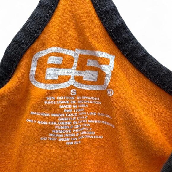 Vintage orange and black university - Picture 4 of 4